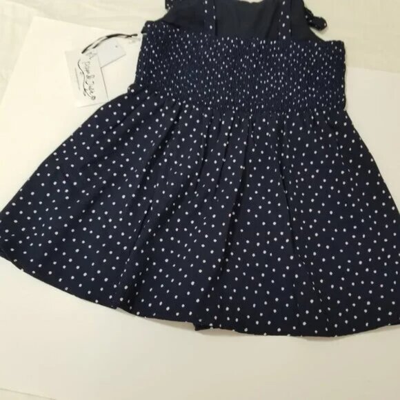 NWT Pippa & Julie Navy Polka dot romper size 10 (F16) - Picture 10 of 11